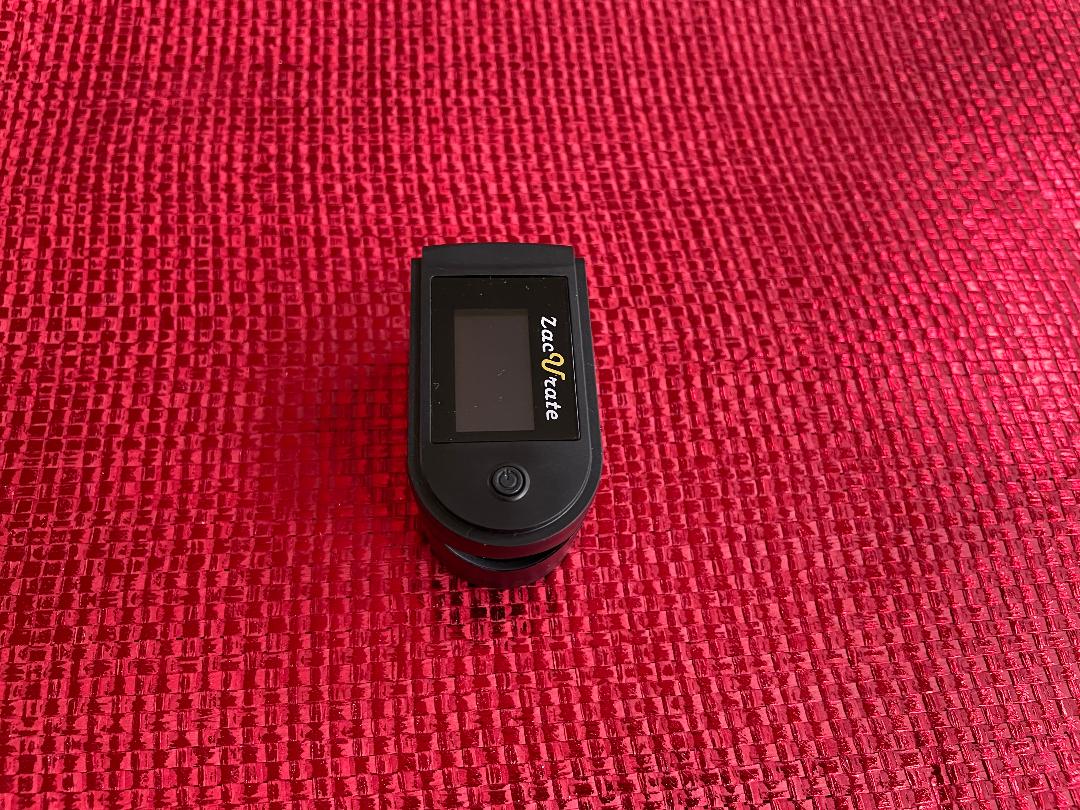 My Zacurate Finger Pulse Oximeter / Photo Credit: Maqsuda Kabir